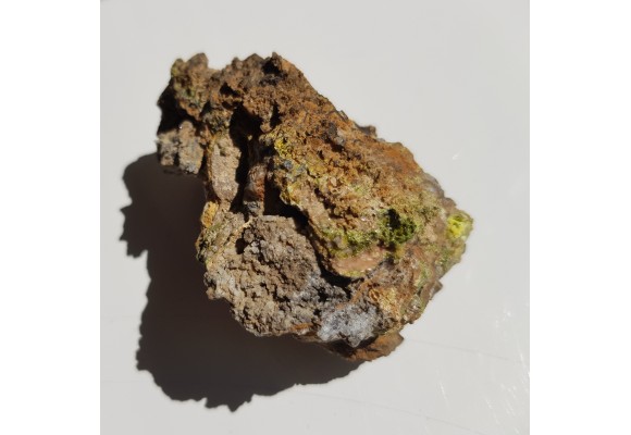 Szczotka kryształów piromorfitu oraz cerusytu z Janowic Wielkich