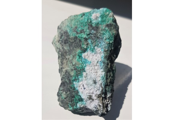 Hydrocynkit, devillin oraz langit z Ciechanowic k. Miedzianki sudeckiej