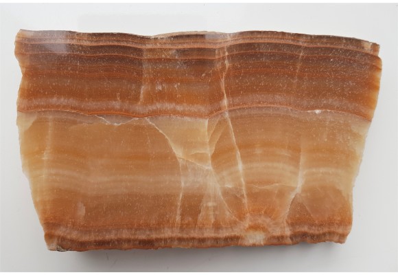 Płyta onyksu marmurowego z kamieniołomu Laskowa w Górach Świętokrzyskich