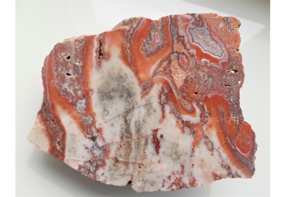 Wyjątkowy jaspis "płomienisty" z Sokołowca