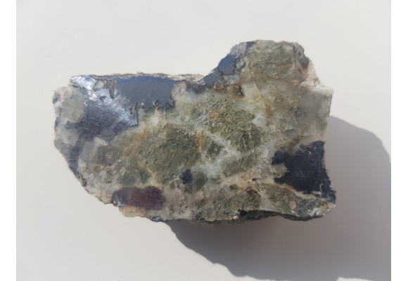 Galena w żyle kruszcowej z Janowic Wielkich