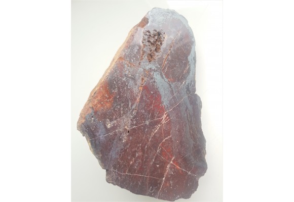 Jaspis z wydzieleniami hematytu z Sichowa k. Jawora