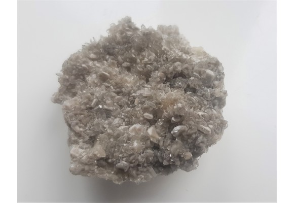 Szczotka doskonale wykształconych kryształów przezroczystego barytu z Lubina (LGOM)