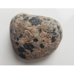 Granitognejs z dużymi kordierytami - eratyk Dziwnówek