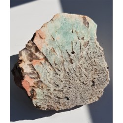 Amazonitowy granit napisowy z Bukowca k. J. Góry