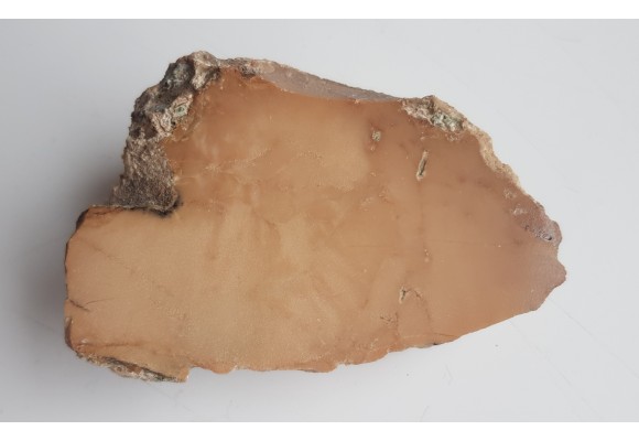 Jaspis ze Szklar o barwie kawowej