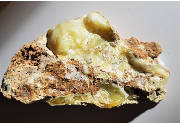 Żółty opal ze Szklar