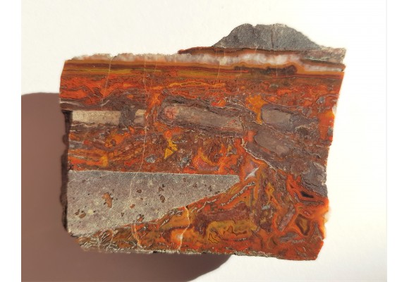 Agat żyłowy z Różanej