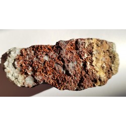 Szczotka prawidłowo wykształconych kryształów syderytu z Wałbrzycha