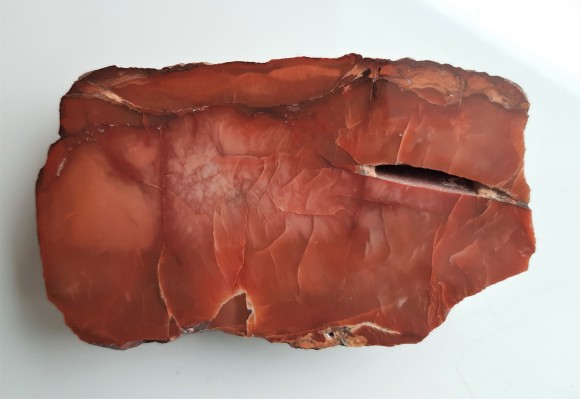 Karneol z aluwiów Nysy Kłodzkiej, zb. Pilce