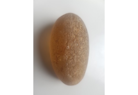 Unikat - otoczak kwarcu dymnego z aluwiów Bobru