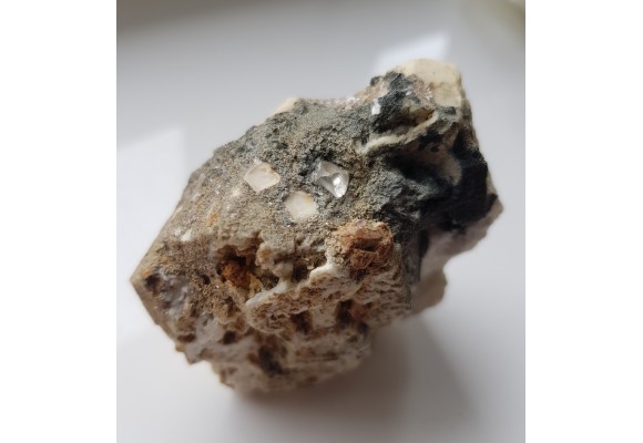 Topaz na skaleniu ze Strzegomia