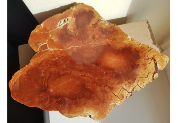 Karneol z aluwiów Nysy Kłodzkiej, zb. Pilce