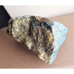 Bryłka masywnego chalkopirytu z Miedzianki k. Janowic Wlk.