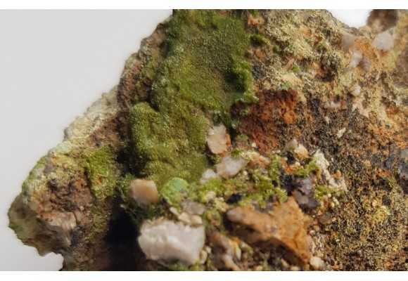 Krystaliczny piromorfit z Janowic Wielkich