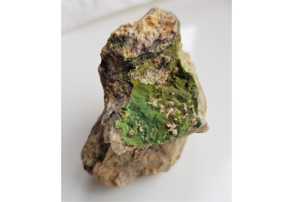 Krystaliczny piromorfit z Janowic Wielkich