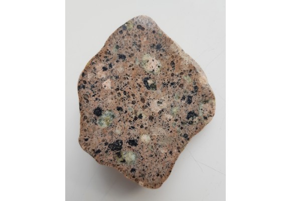 Porfir kwarcowy z zielonymi plagioklazami, eratyk Kołobrzeg