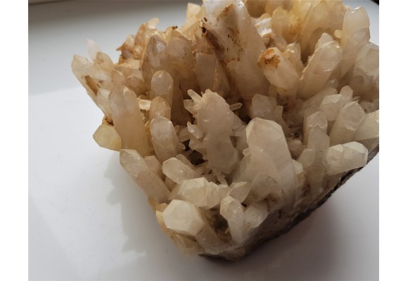 Duża szczotka kryształów górskich ze Strzegomia (Rogoźnica)