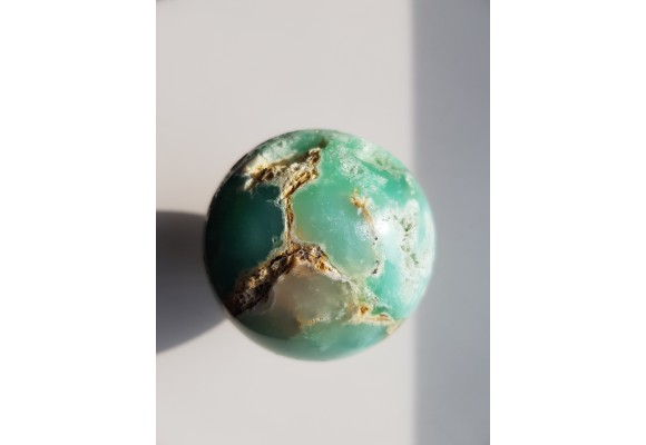 Kula z chryzoprazu ze Szklar