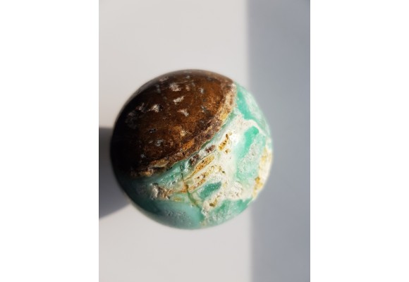 Kula z chryzoprazu ze Szklar