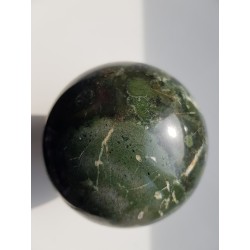 Kula z zielonego jaspisu (eratyk, lubuskie)