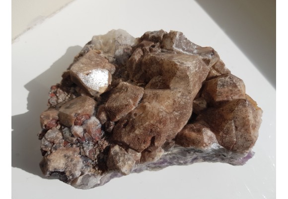 Wyjątkowa szczotka ametystowa z Jagniątkowa