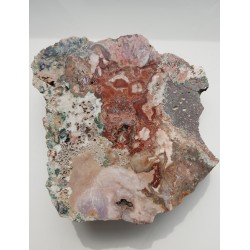 Miedź rodzima w jaspiso-agacie z Sokołowca w Górach Kaczawskich