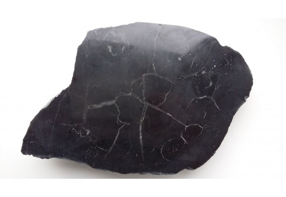 Wyjątkowa, czarna septaria z wapieni dewońskich niecki śródsudeckiej