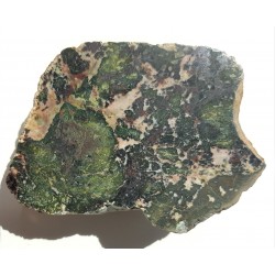 Intensywnie zielona skała ozdobna, jaspis, eratyk, lubuskie