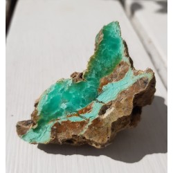 Chryzopraz ze Szklar k. Ząbkowic Śląskich