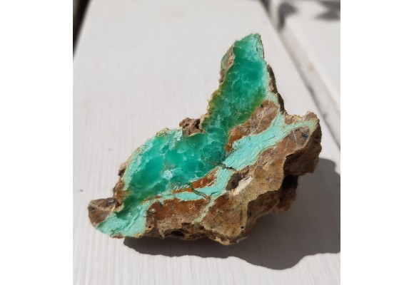 Chryzopraz ze Szklar k. Ząbkowic Śląskich