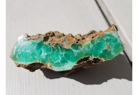 Chryzopraz ze Szklar k. Ząbkowic Śląskich