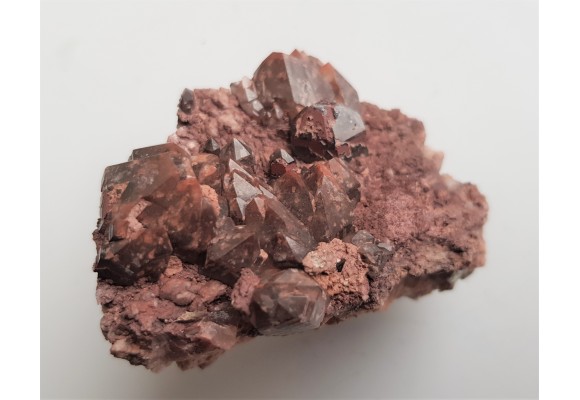 Kwarc żelazisty z pegmatytu w Rudawach Janowickich