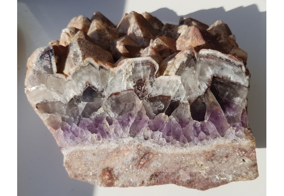 Duża szczotka ametystowa z Jagniątkowa