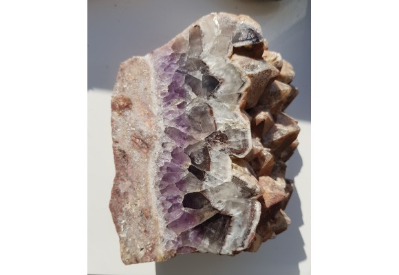 Duża szczotka ametystowa z Jagniątkowa