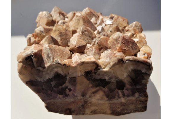 Duża szczotka ametystowa z Jagniątkowa