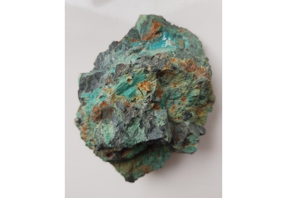 Duży okaz chryzokoli z Miedzianki k. Janowic Wlk.