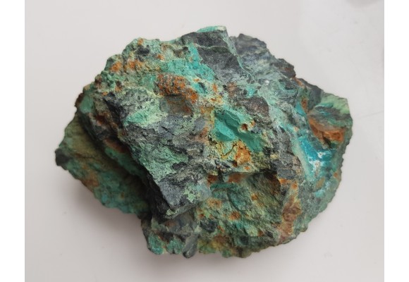 Duży okaz chryzokoli z Miedzianki k. Janowic Wlk.