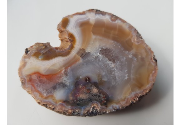 Agat "rzeczny" z Bobru w Sudetach (river agate)