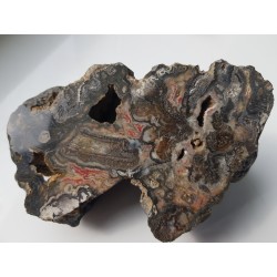 Agat "rzeczny" z Bobru w Sudetach (river agate)