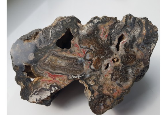 Agat "rzeczny" z Bobru w Sudetach (river agate)