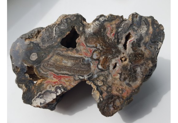 Agat "rzeczny" z Bobru w Sudetach (river agate)