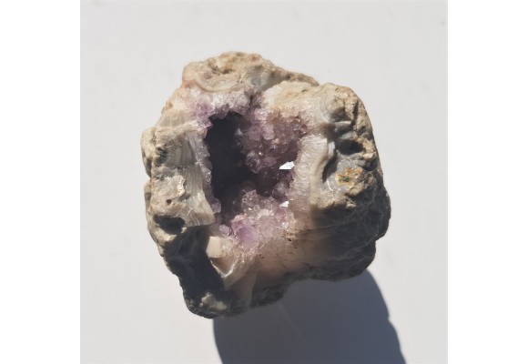 Geoda agatowo-ametystowa z Suszyny k. Klodzka