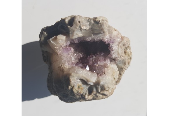 Geoda agatowo-ametystowa z Suszyny k. Klodzka