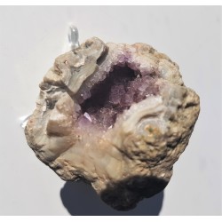 Geoda agatowo-ametystowa z Suszyny k. Klodzka