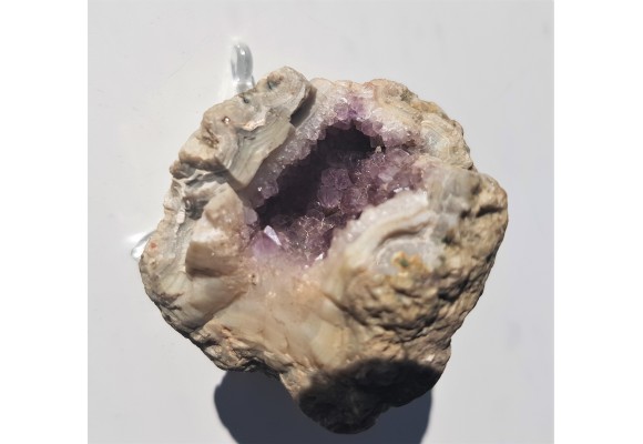 Geoda agatowo-ametystowa z Suszyny k. Klodzka