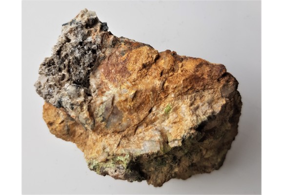 Cerusyt oraz piromorfit z Janowic Wlk.