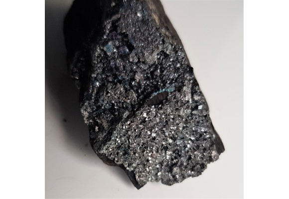 Szczotka kryształów tennantytu z kop. Rudna w Lubinie