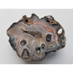 Agat "rzeczny" z Bobru w Sudetach (river agate)