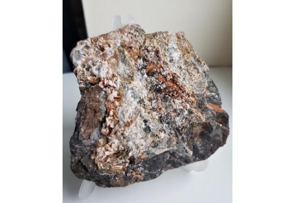 Unikatowa szczotka kryształów cerusytu z Janowic Wlk.